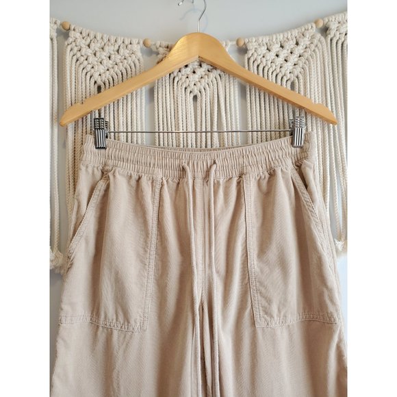 Loft Neutral High Rise Corduroy Pull On Pants S - Picture 3 of 6